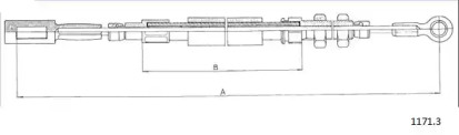 Трос CABOR 1171.3