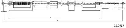 Трос CABOR 12.0717