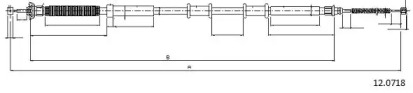 Трос CABOR 12.0718