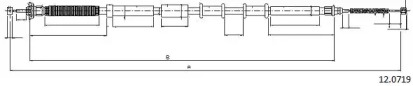Трос CABOR 12.0719