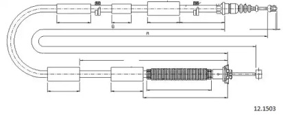 Трос CABOR 12.1503