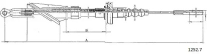 Трос CABOR 1252.7