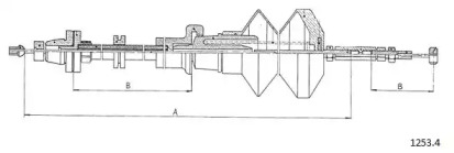 Трос CABOR 1253.4