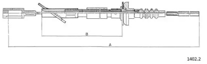 Трос CABOR 1402.2