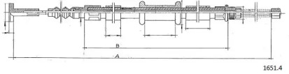 Трос CABOR 1651.4