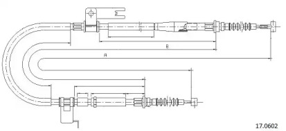 Трос CABOR 17.0602