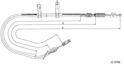 Трос CABOR 17.067