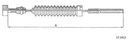 Трос CABOR 17.1412