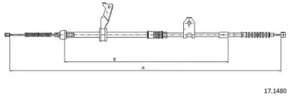 Трос CABOR 17.1480