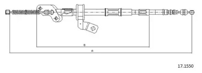 Трос CABOR 17.1550