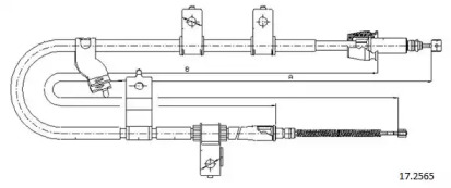 Трос CABOR 17.2565