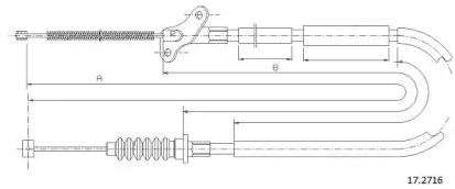 Трос CABOR 17.2716