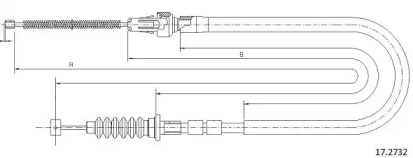 Трос CABOR 17.2732