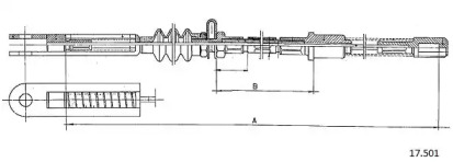 Трос CABOR 17.501