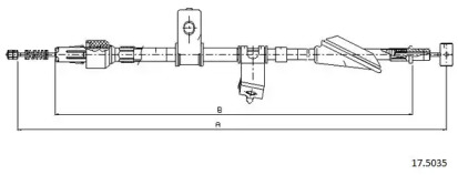 Трос CABOR 17.5035