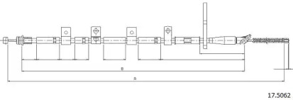 Трос CABOR 17.5062