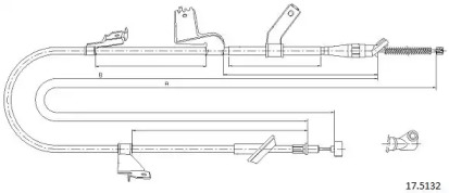 Трос CABOR 17.5132