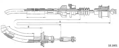 Трос CABOR 18.1601