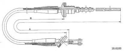 Трос CABOR 18.6100