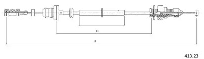 Трос CABOR 413.23