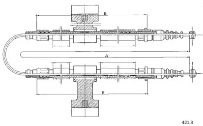 Трос CABOR 421.3