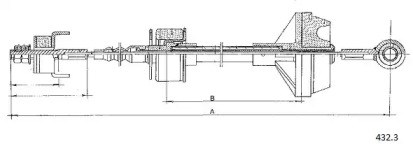 Трос CABOR 432.3