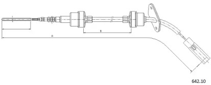 Трос CABOR 642.10