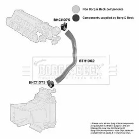 Шлангопровод BORG & BECK BTH1002