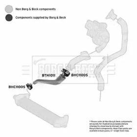 Шлангопровод BORG & BECK BTH1011