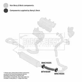 Шлангопровод BORG & BECK BTH1039