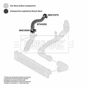 Шлангопровод BORG & BECK BTH1055