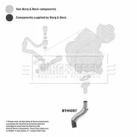 Шлангопровод BORG & BECK BTH1057