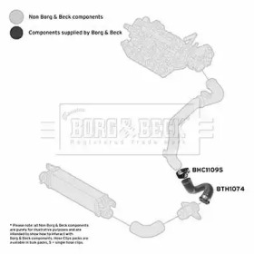 Шлангопровод BORG & BECK BTH1074