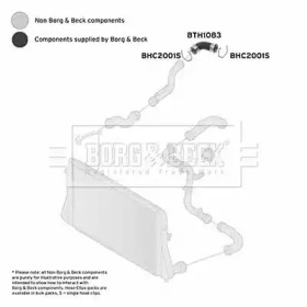 Шлангопровод BORG & BECK BTH1083