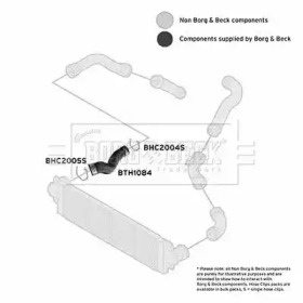 Шлангопровод BORG & BECK BTH1084