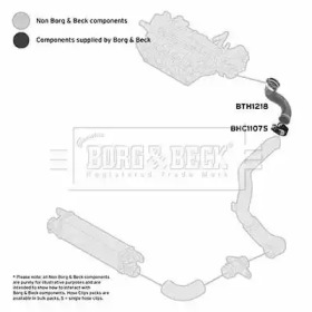 Шлангопровод BORG & BECK BTH1218