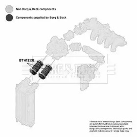 Шлангопровод BORG & BECK BTH1228