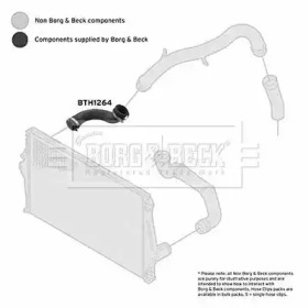 Шлангопровод BORG & BECK BTH1264