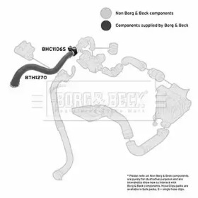 Шлангопровод BORG & BECK BTH1270