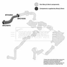 Шлангопровод BORG & BECK BTH1284