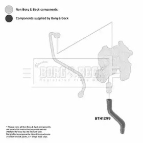 Шлангопровод BORG & BECK BTH1299