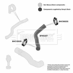 Шлангопровод BORG & BECK BTH1307