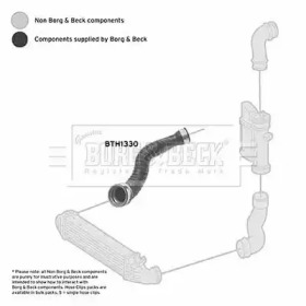 Шлангопровод BORG & BECK BTH1330