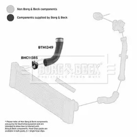 Шлангопровод BORG & BECK BTH1349