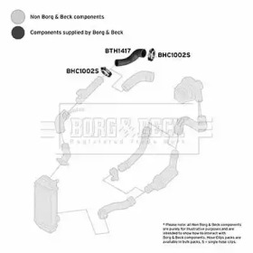 Шлангопровод BORG & BECK BTH1417