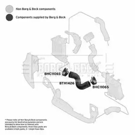 Шлангопровод BORG & BECK BTH1426