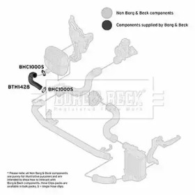 Шлангопровод BORG & BECK BTH1428