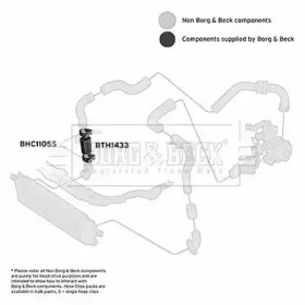 Шлангопровод BORG & BECK BTH1433