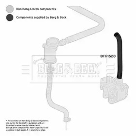 Шлангопровод BORG & BECK BTH1520