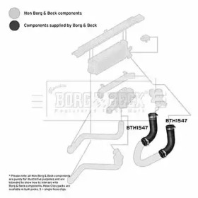 Шлангопровод BORG & BECK BTH1547